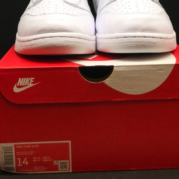 🛑SOLD🛑Nike Dunk High SP 'Pure Platinum' CZ8149-101 - Picture 6 of 11